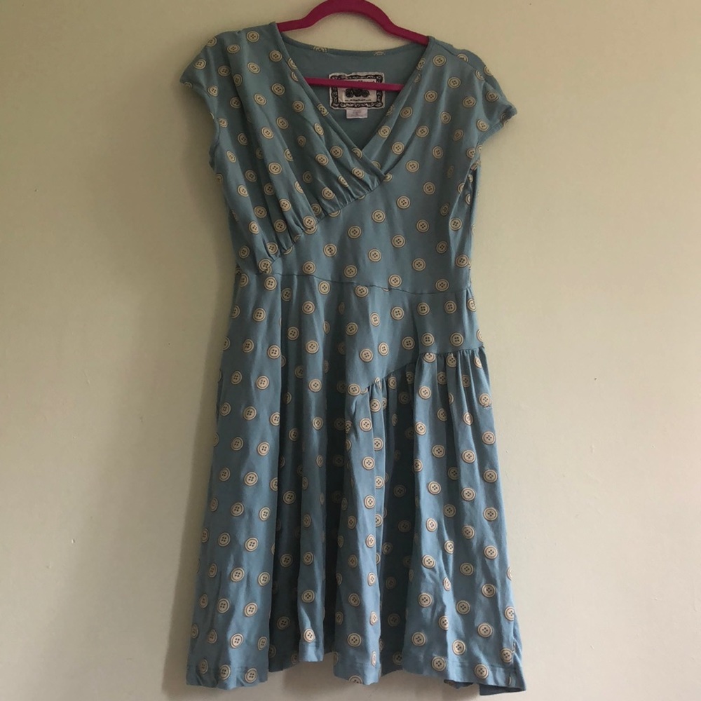Effie's Heart Nina Button Dress Size XL